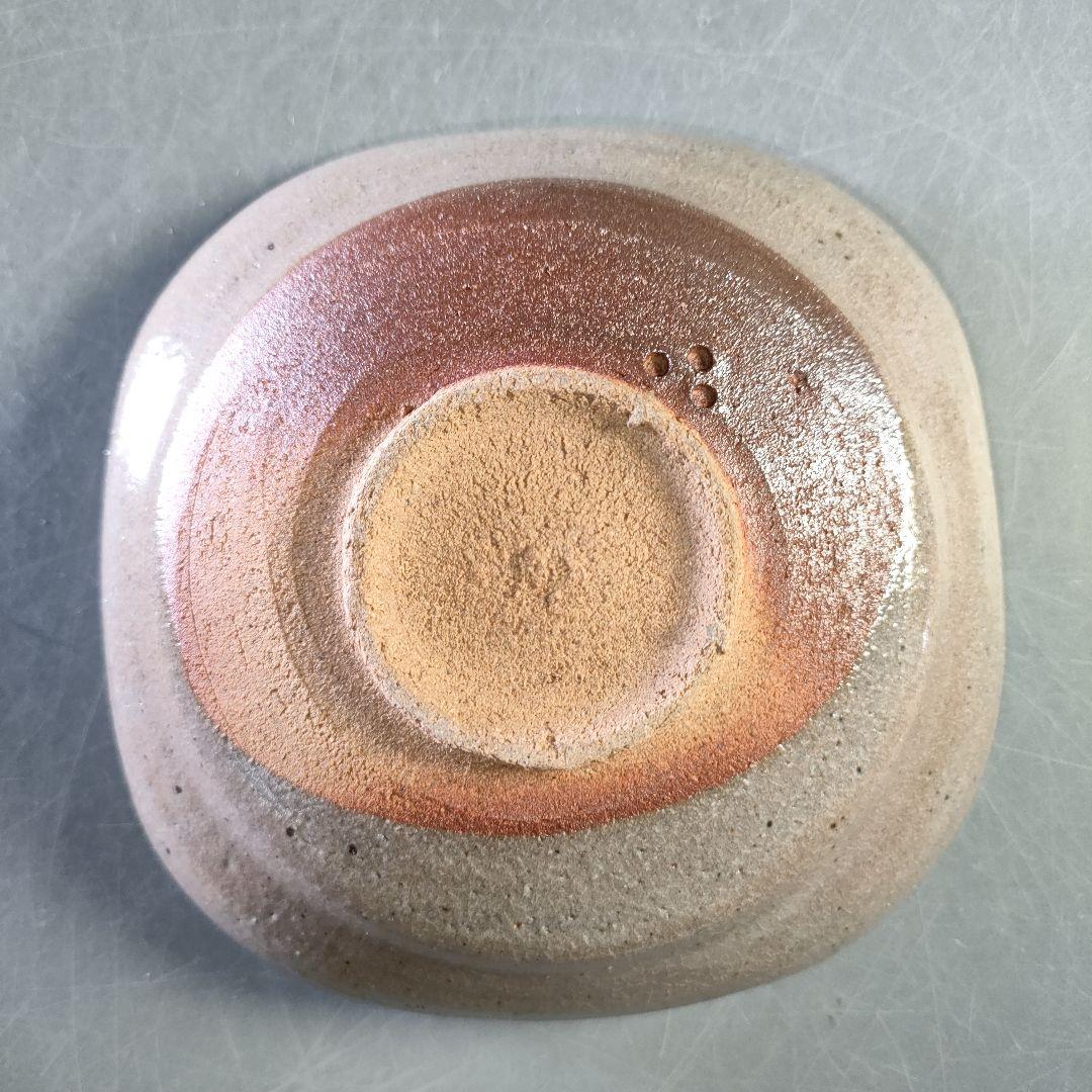 A1257-2/唐津焼/十二代 中里太郎右衛門/絵唐津平向付5客/共箱/懐石道具