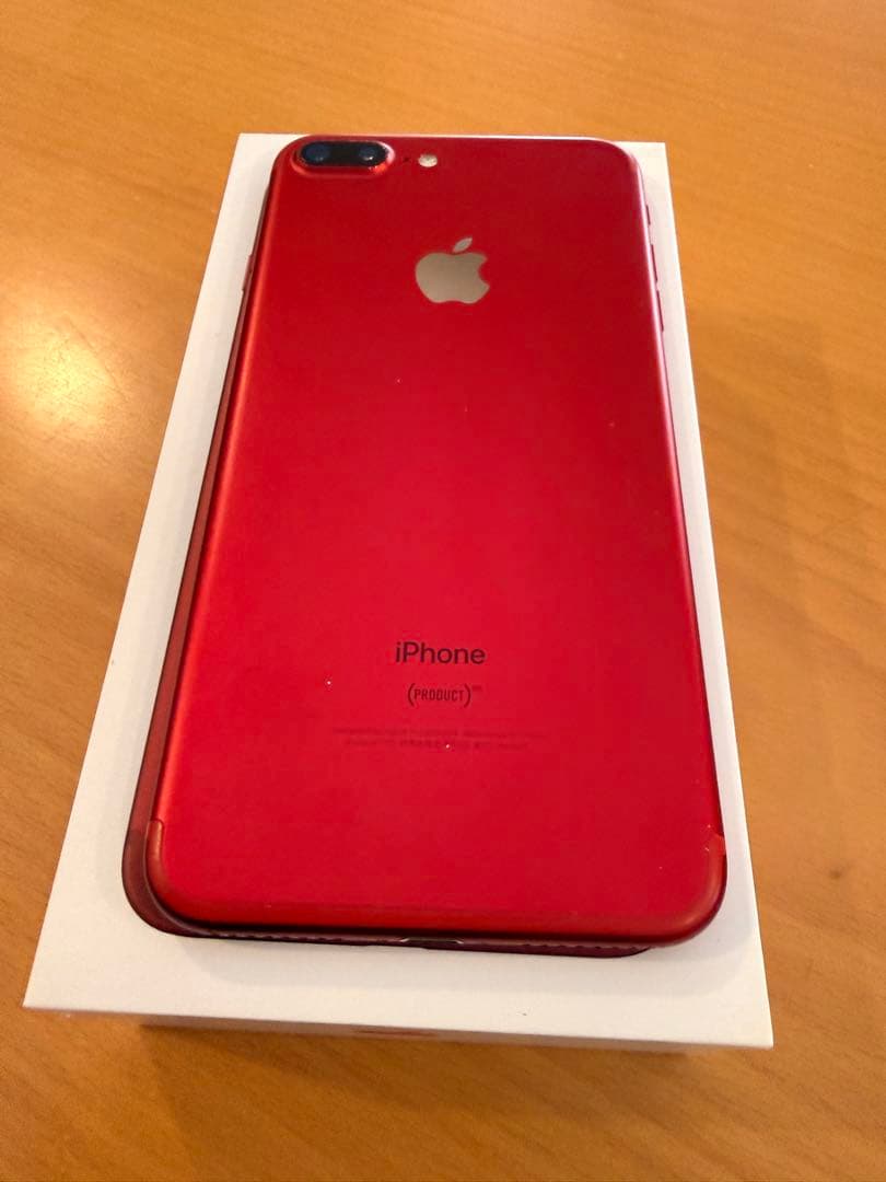 【86%】iPhone7 Plus 128GB レッド SIMフリー