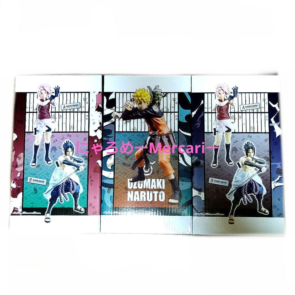 NARUTO Grandista ナルト サスケ サクラ フィギュア セット