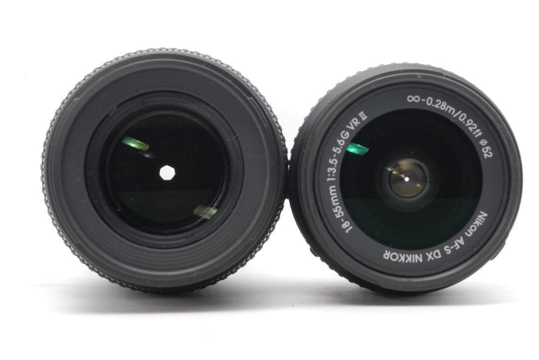 Nikon D3100 ダブルレンズキット　難ありですが美品 　動作確認済み