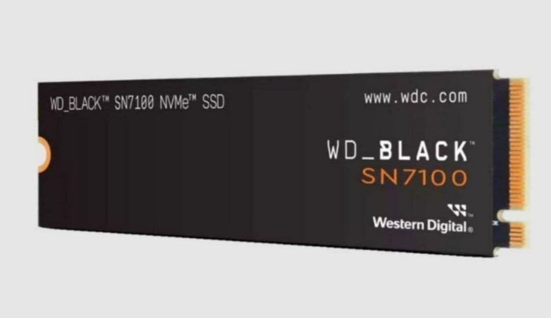 【M.2 SSD】2TB WD BLACK SN7100