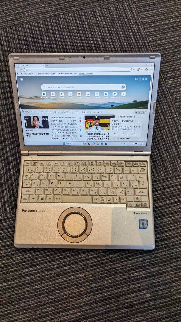 Windowsノート本体 PANASONIC CF-SZ6 i5 SSD
