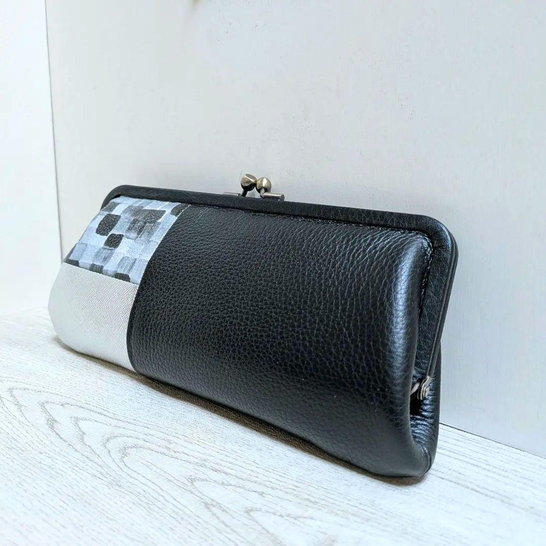 親子がま口お財布！革