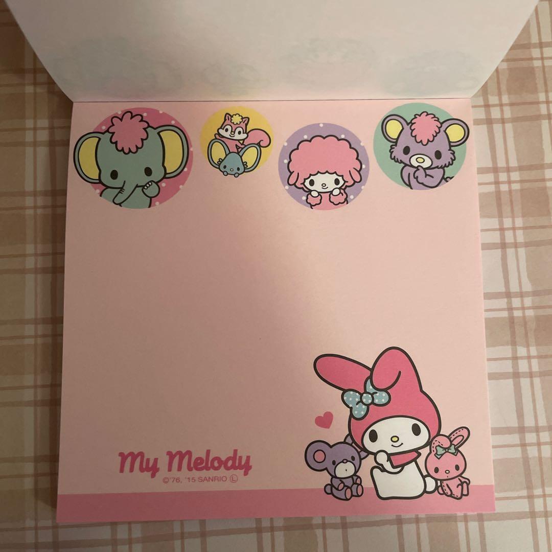 平成レトロ　サンリオ　マイメロディ　激レア　メモ帳　3点