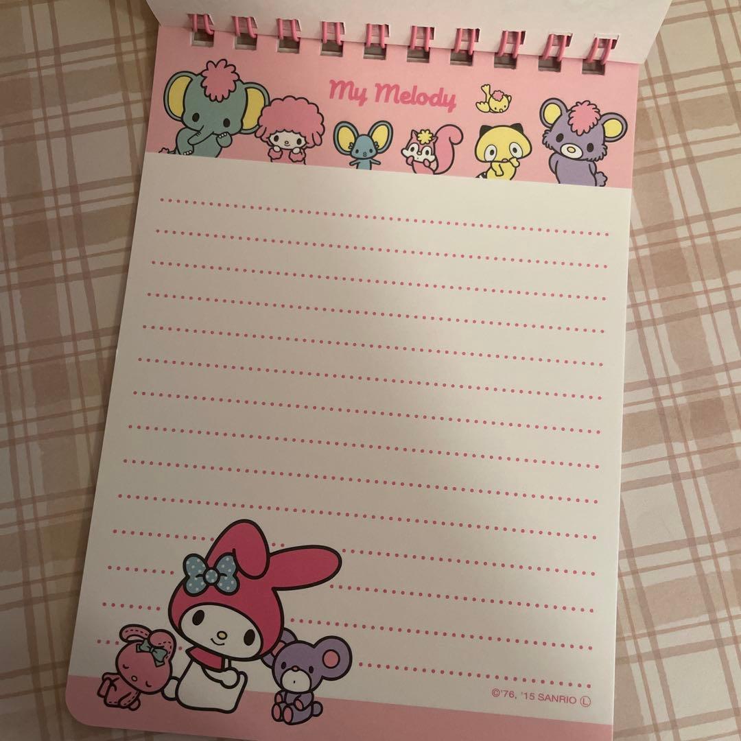 平成レトロ　サンリオ　マイメロディ　激レア　メモ帳　3点