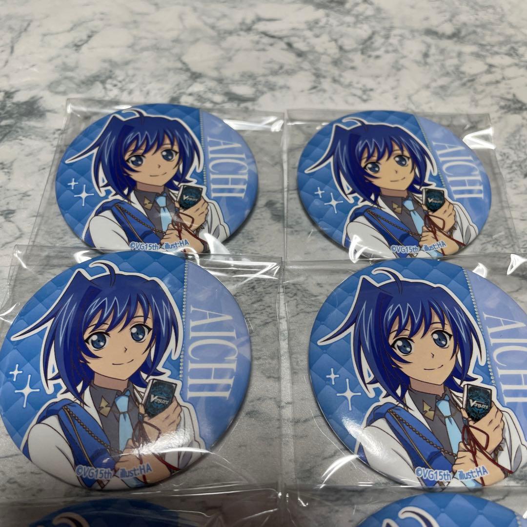 ヴァンガード 15周年記念　マルイ　缶バッジ　先導アイチ　特典　イラストカード
