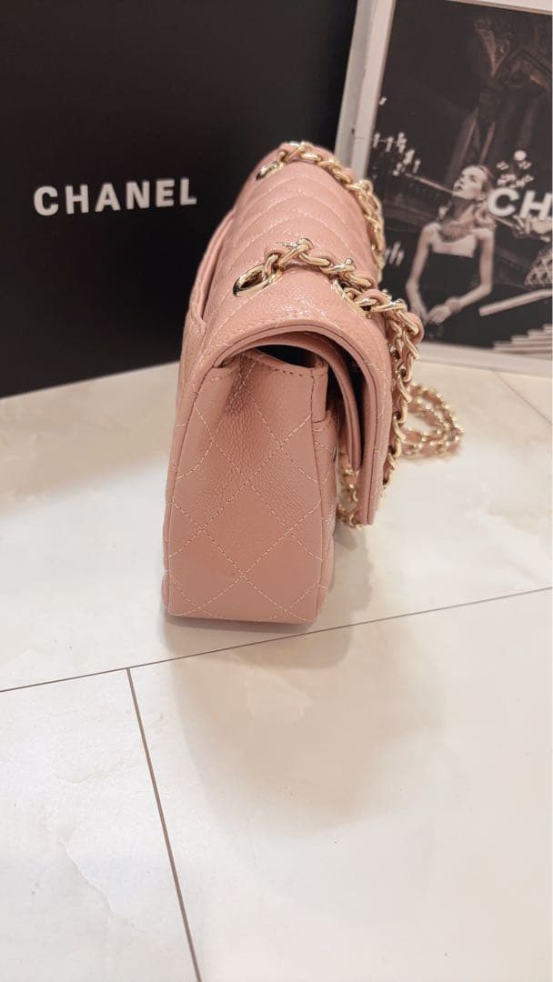 CHANEL ノベルティ ショルダーバッグ ピンク