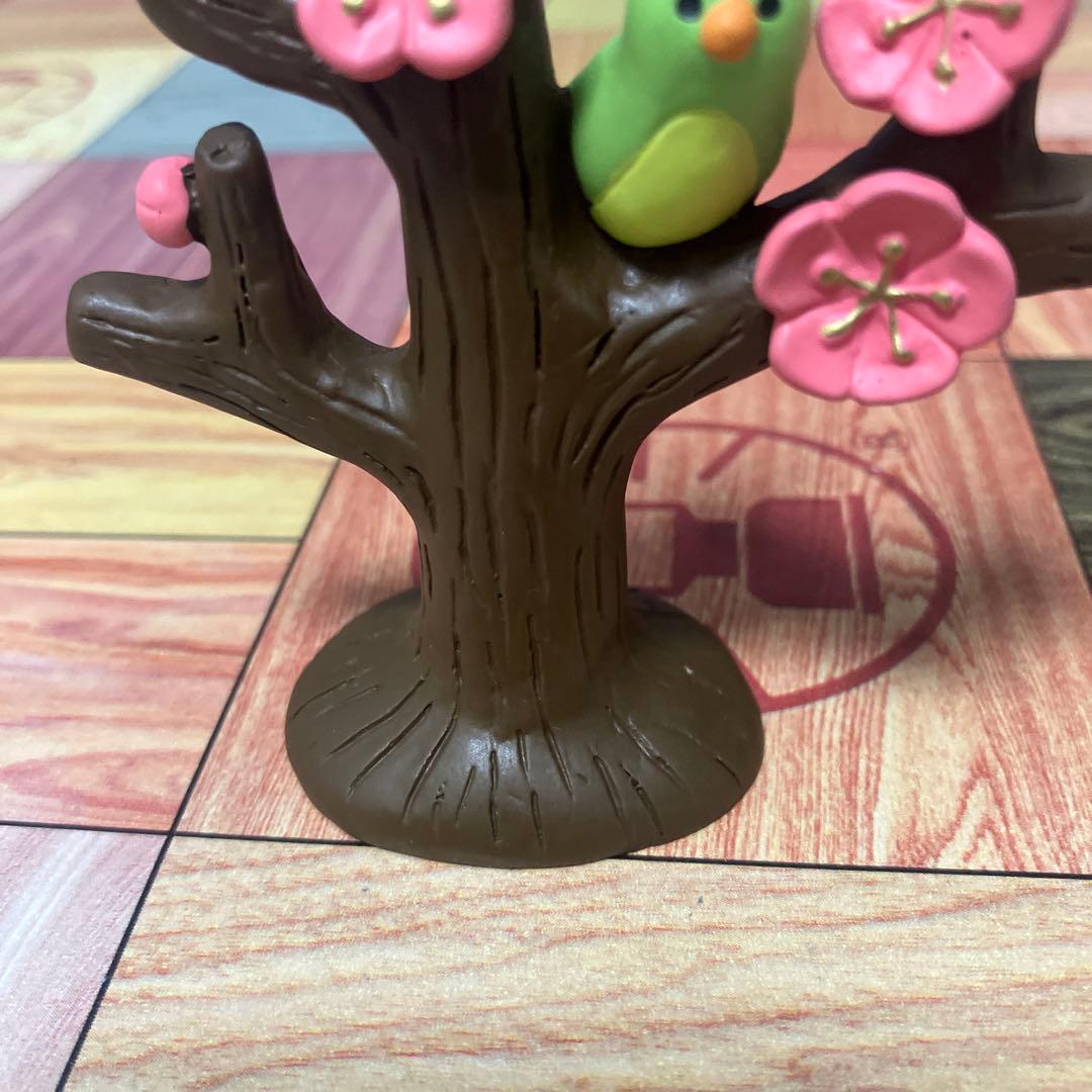 コンコンブル　DECOLE フィギュア　梅に鶯　お花見