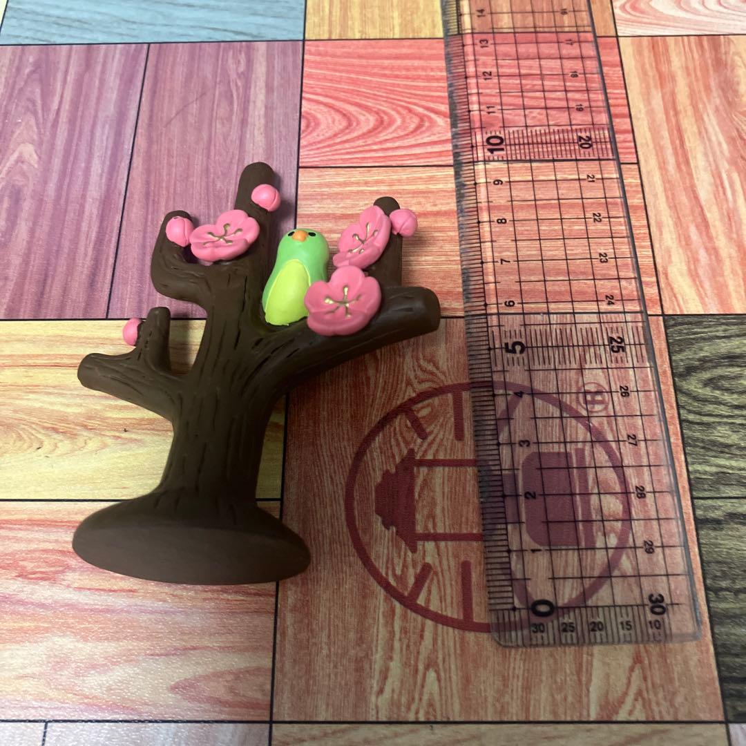 コンコンブル　DECOLE フィギュア　梅に鶯　お花見