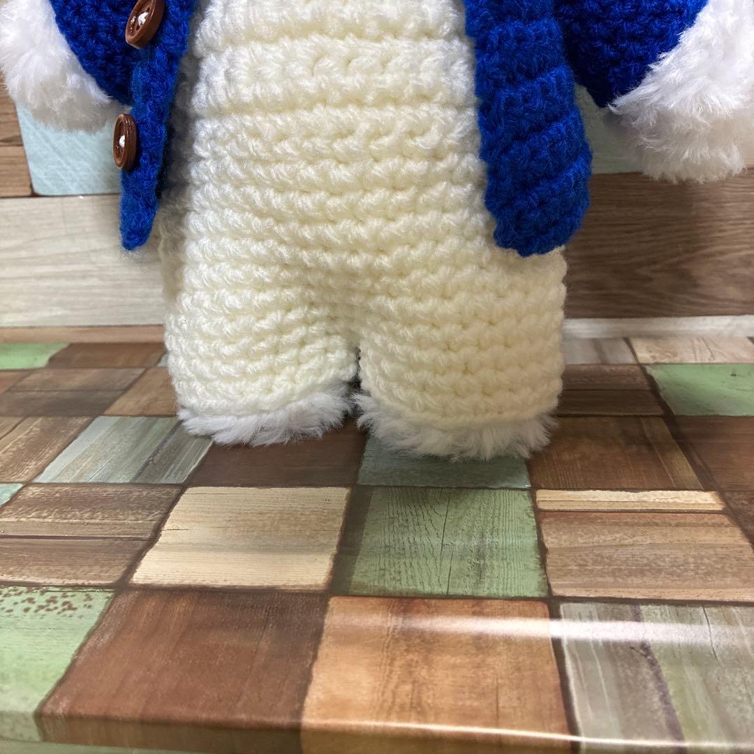 白様ご予約品　トイプーちゃん＆ファーヤーンのウサギさんあみぐるみ