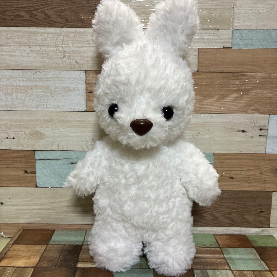 白様ご予約品　トイプーちゃん＆ファーヤーンのウサギさんあみぐるみ