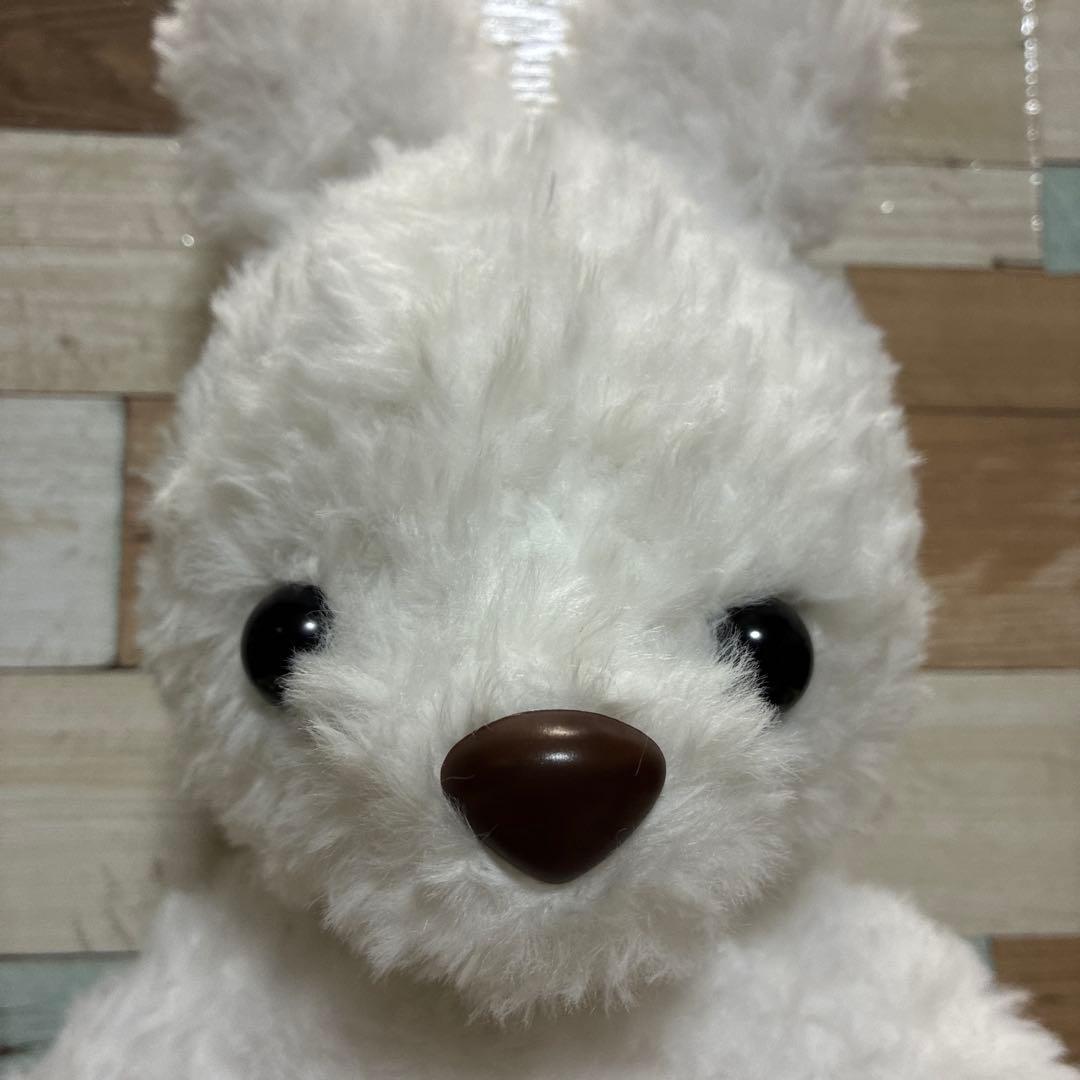 白様ご予約品　トイプーちゃん＆ファーヤーンのウサギさんあみぐるみ