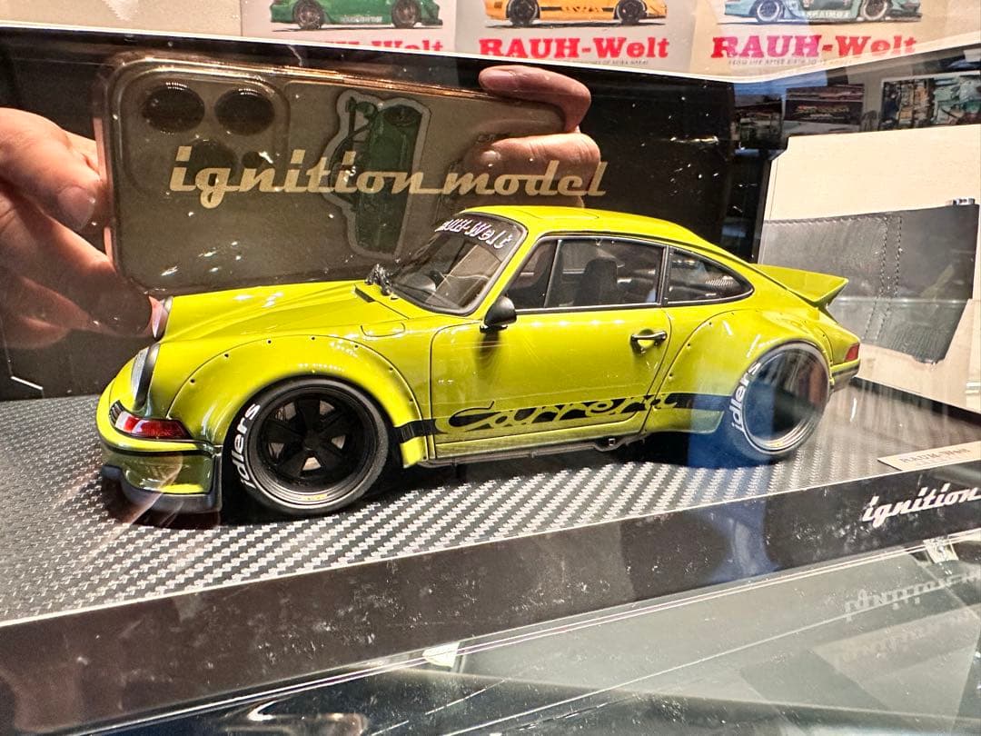 RWB930 Backdate グリーン1/18 ignition