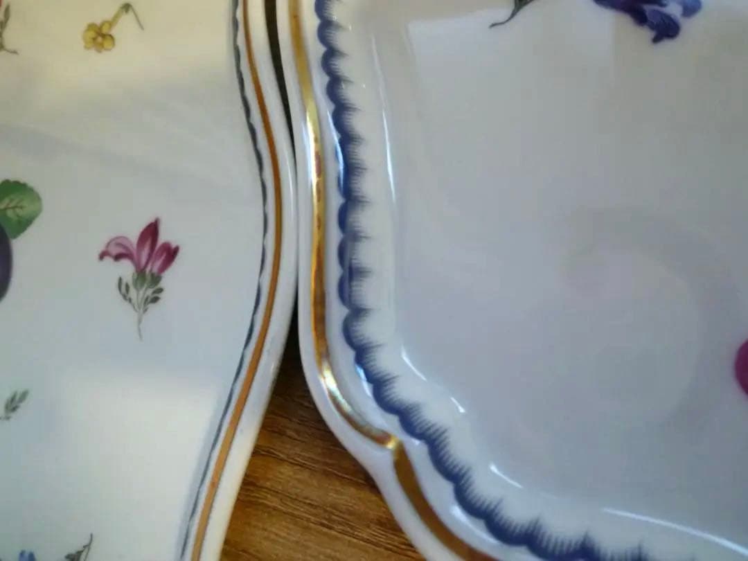 リチャードジノリ イタリアンフルーツ 22cmトレイプレート、2枚