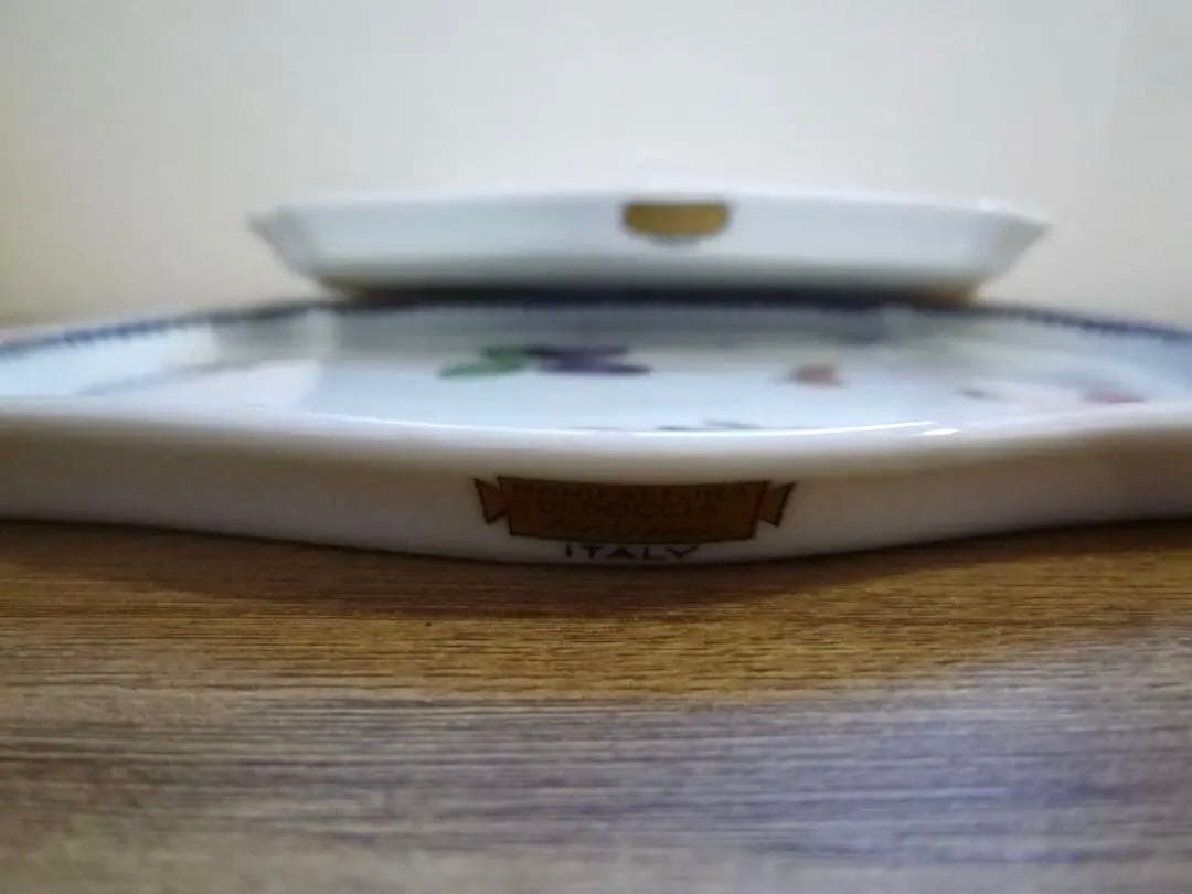 リチャードジノリ イタリアンフルーツ 22cmトレイプレート、2枚