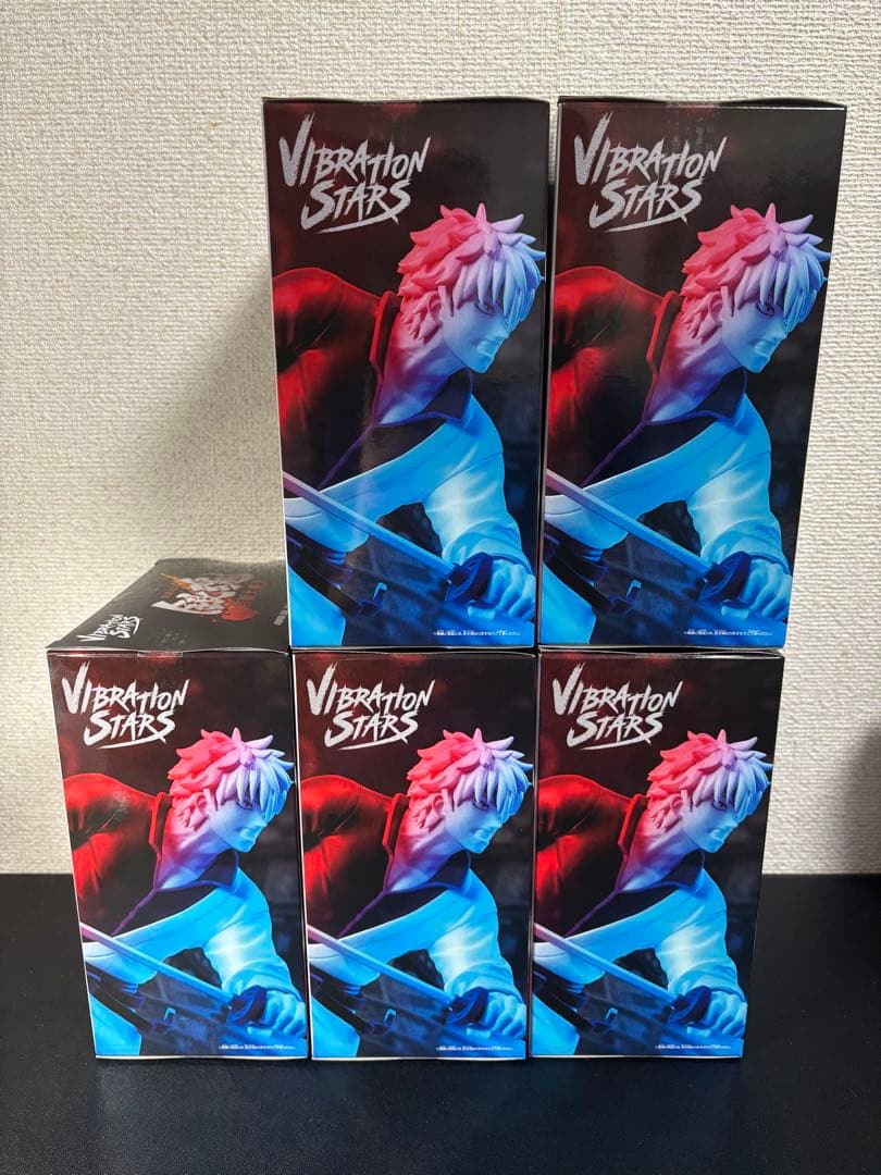 銀魂 坂田銀時 VIBRATION STARS フィギュア セット5個