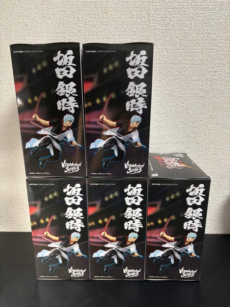 銀魂 坂田銀時 VIBRATION STARS フィギュア セット5個