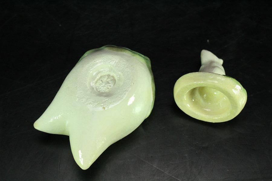 茶道具 楽入作 大根鼠 香合 共箱 未使用(K-LC857)