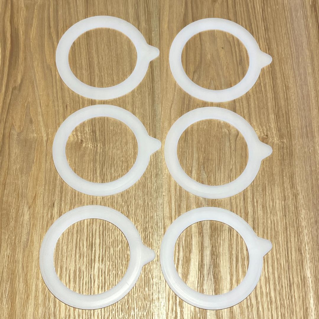 《6個セット》 4ℓ 星硝 セラーメイト 取手付 密封瓶 送料込