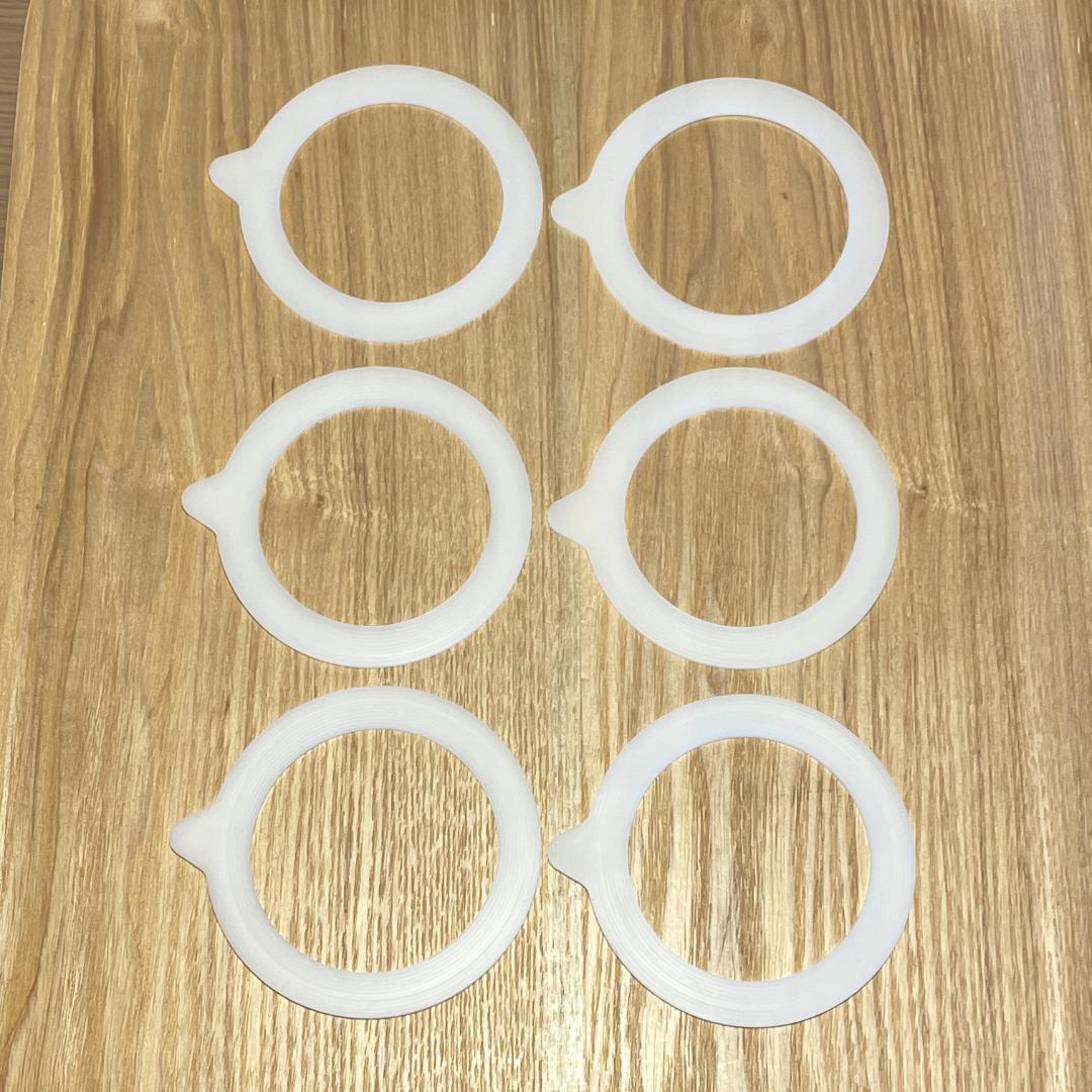 《6個セット》 4ℓ 星硝 セラーメイト 取手付 密封瓶 送料込