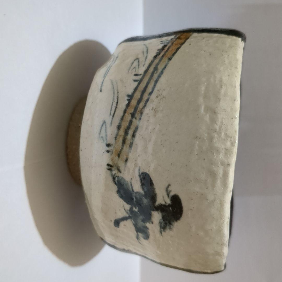 お茶碗　抹茶茶碗　橋　松　茶道具　お茶の稽古　ブラック　黒　茶事　お茶　勅題