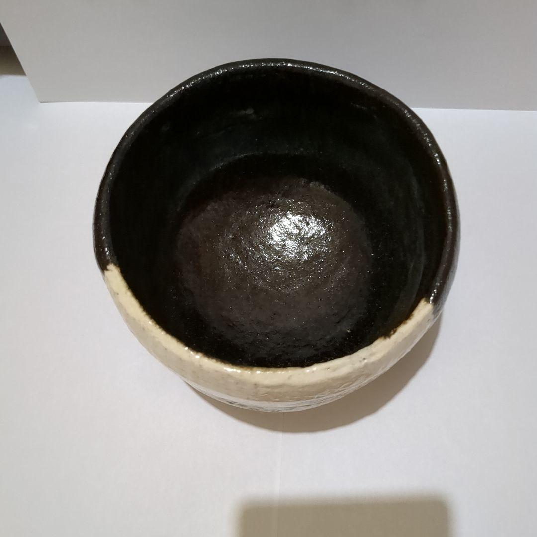 お茶碗　抹茶茶碗　橋　松　茶道具　お茶の稽古　ブラック　黒　茶事　お茶　勅題