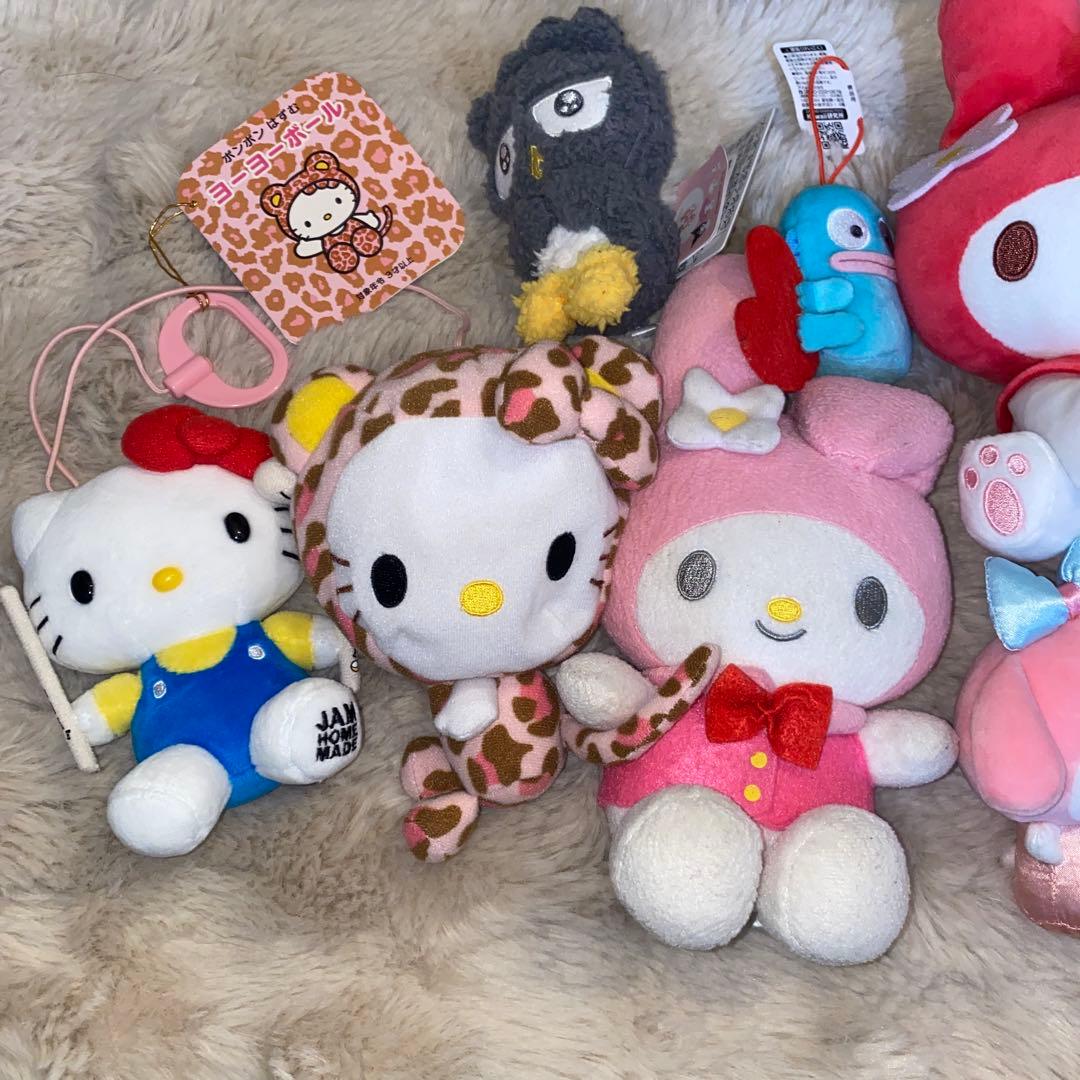 サンリオキャラクター　ぬいぐるみマスコットセット