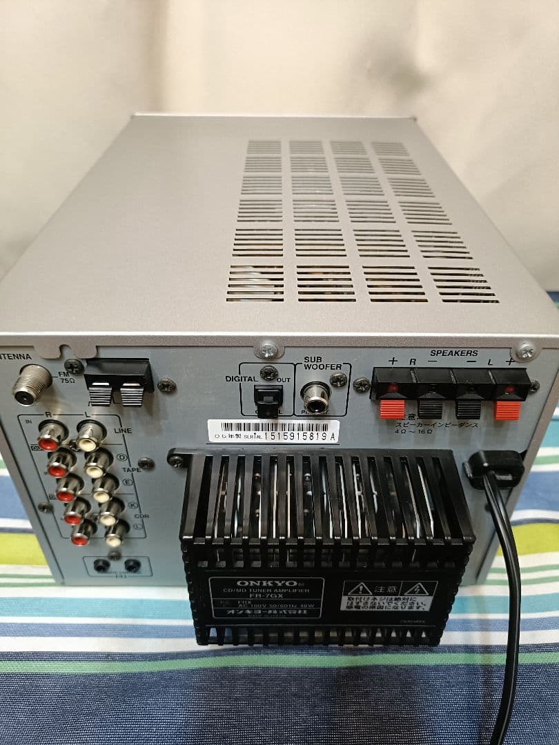 ONKYO FR-S7GX CD,MD,FM/AM 整備済完動品 付属品一式付