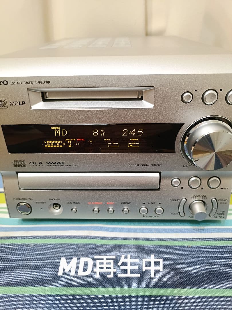 ONKYO FR-S7GX CD,MD,FM/AM 整備済完動品 付属品一式付