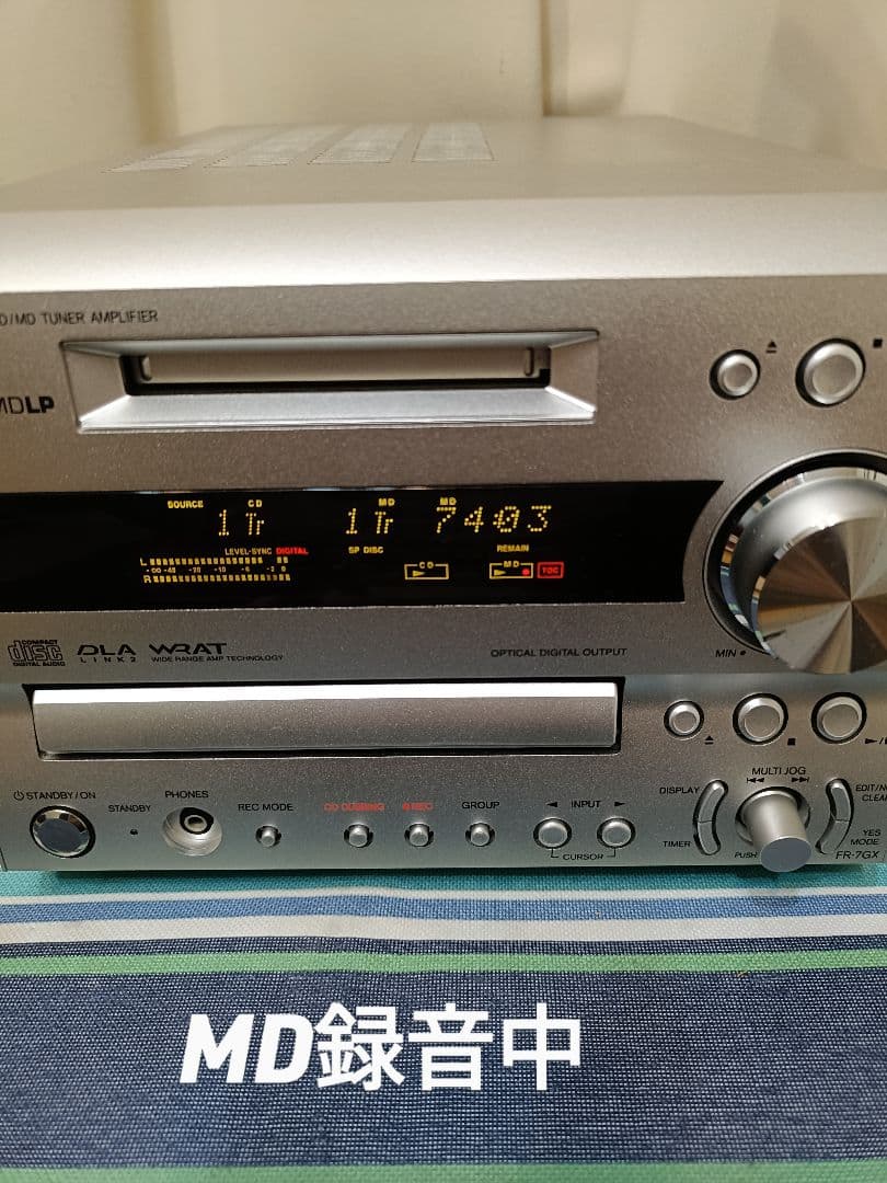 ONKYO FR-S7GX CD,MD,FM/AM 整備済完動品 付属品一式付