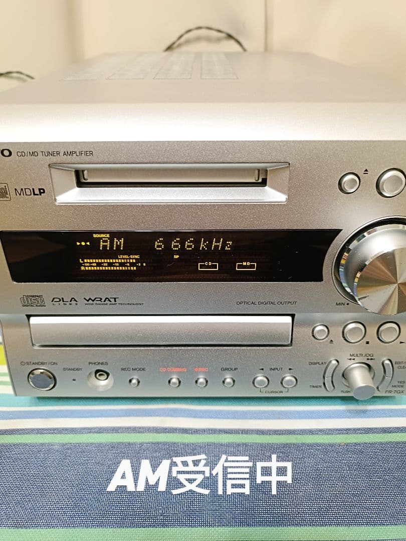 ONKYO FR-S7GX CD,MD,FM/AM 整備済完動品 付属品一式付