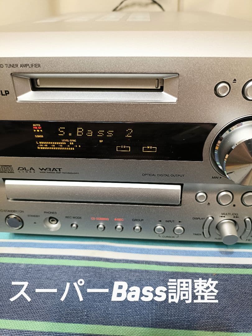 ONKYO FR-S7GX CD,MD,FM/AM 整備済完動品 付属品一式付