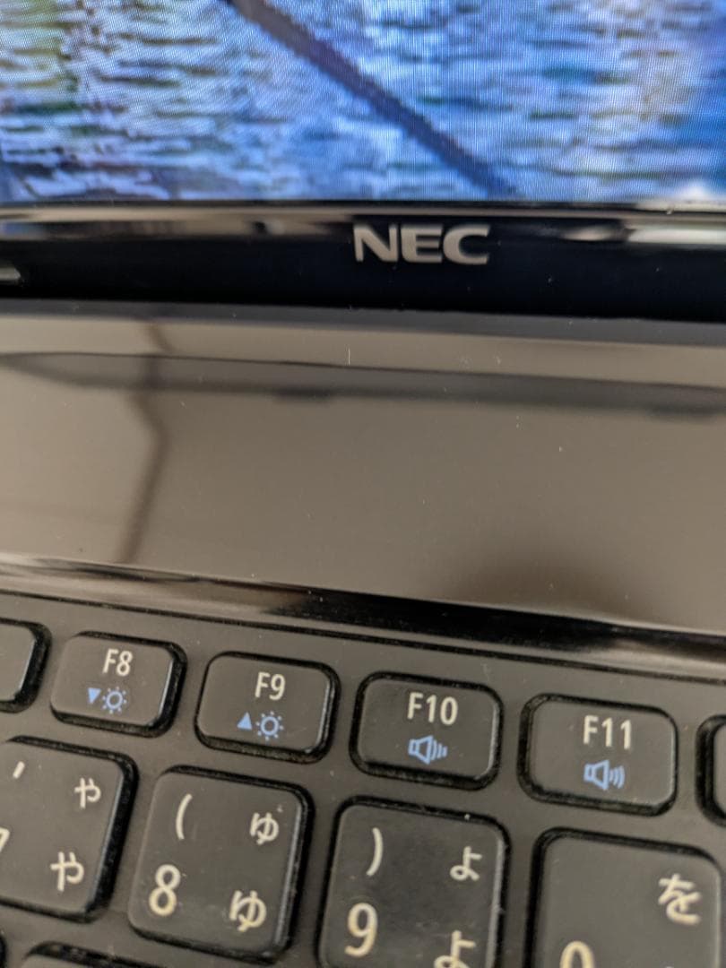 NEC ノートPC ブラック ジャンク　マウス　外付けドライブ