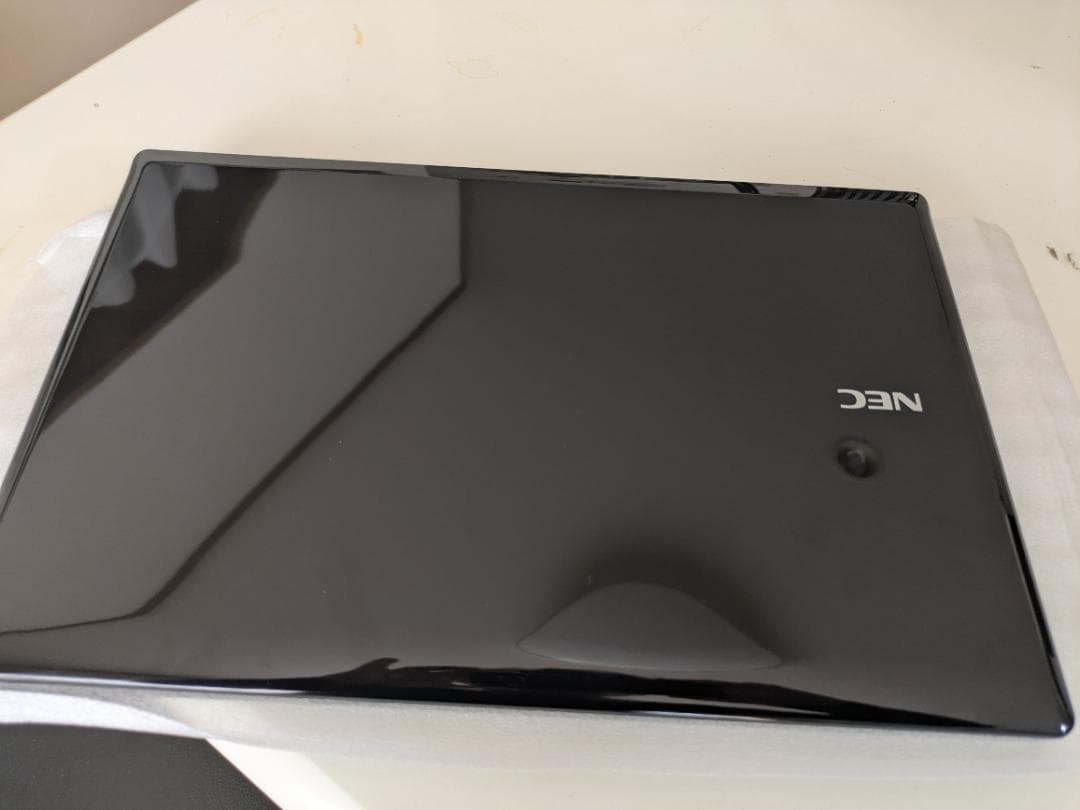 NEC ノートPC ブラック ジャンク　マウス　外付けドライブ