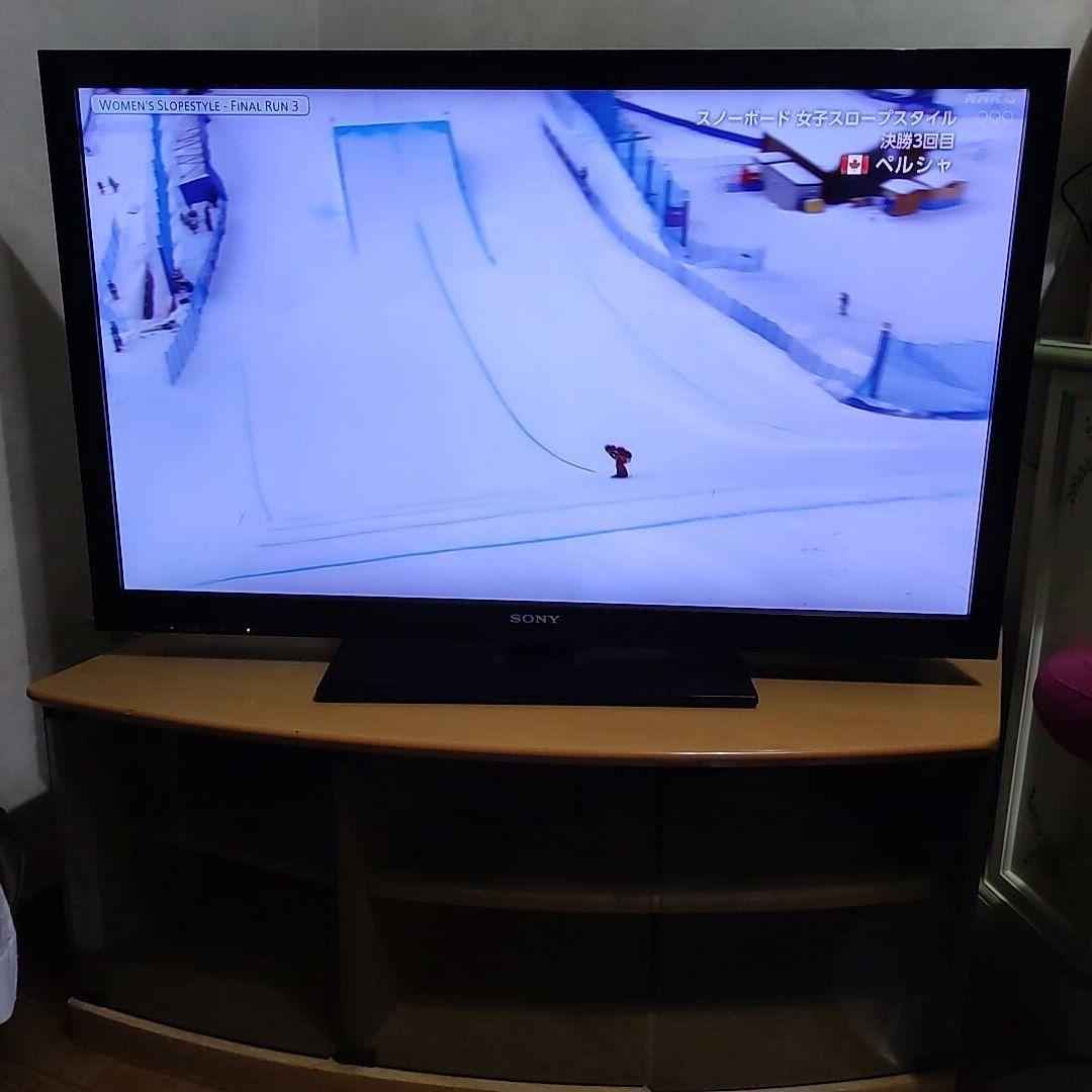 コーナー型テレビ台 ナチュラルウッド