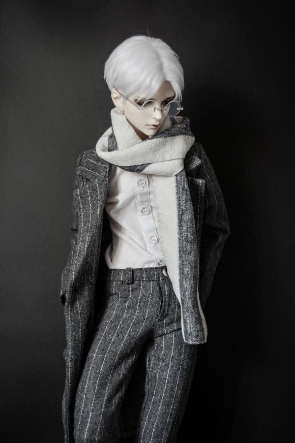 WY39 弁護士 ストライプコート 2点セット スーツ 3分 4分 BJD