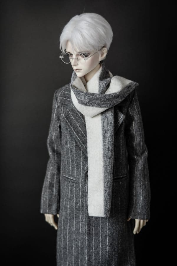 WY39 弁護士 ストライプコート 2点セット スーツ 3分 4分 BJD