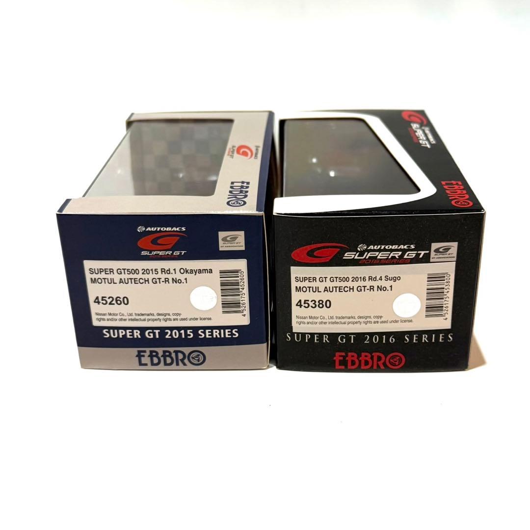 EBBRO MOTUL AUTECH GT-R ミニカー 2015.2016