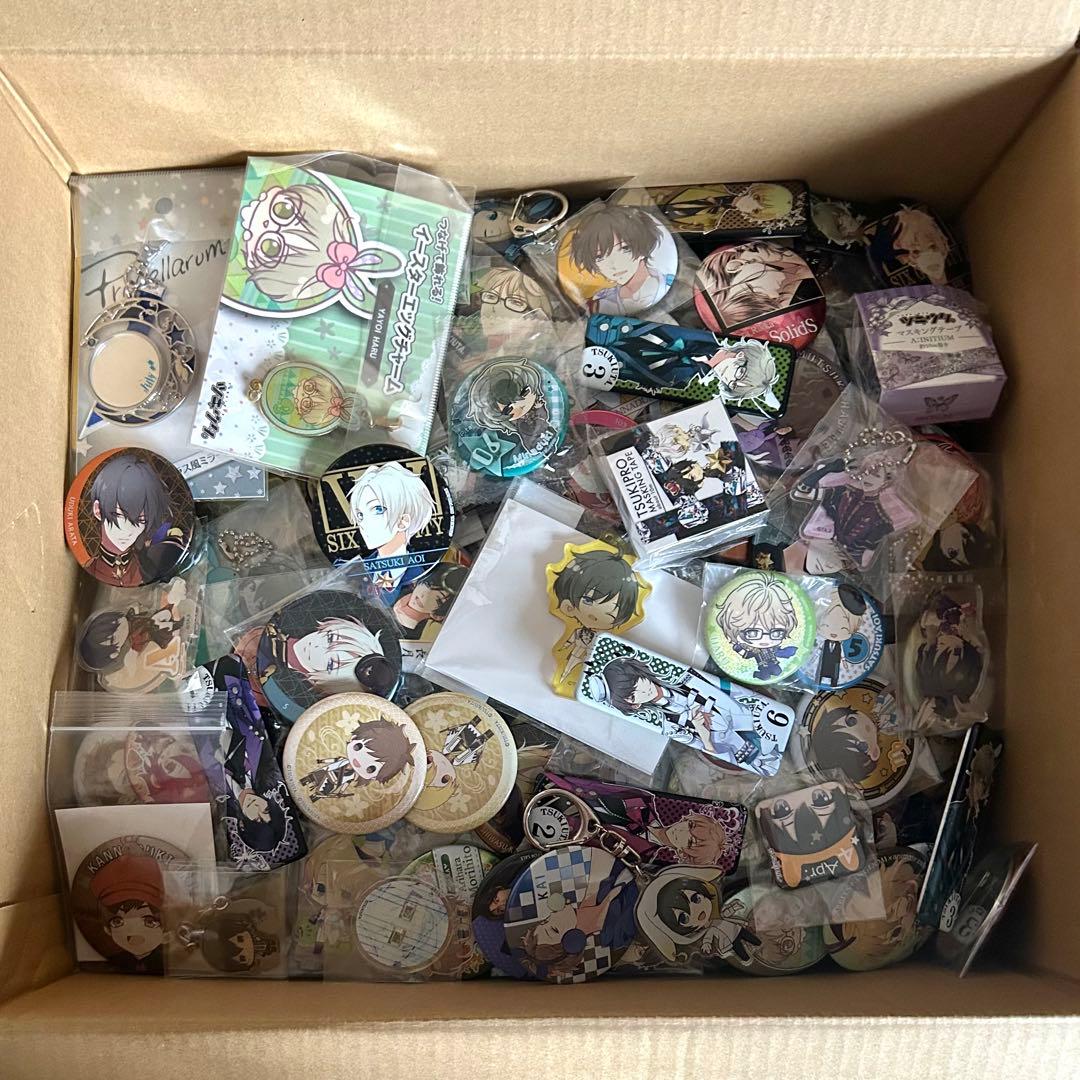 ツキウタ。 ツキステ。 ツキプロ 缶バッジ キーホルダーまとめ売り 大量
