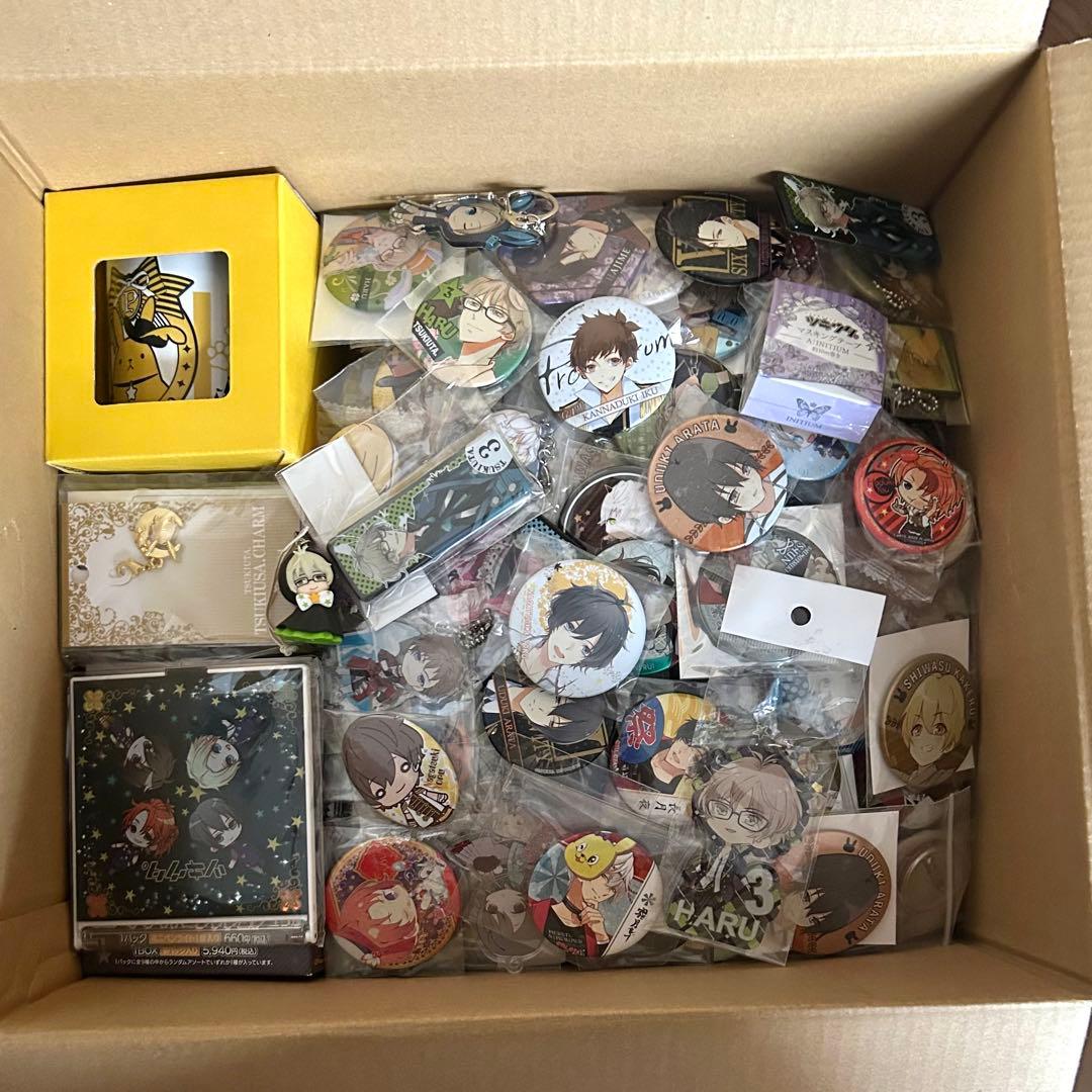 ツキウタ。 ツキステ。 ツキプロ 缶バッジ キーホルダーまとめ売り 大量