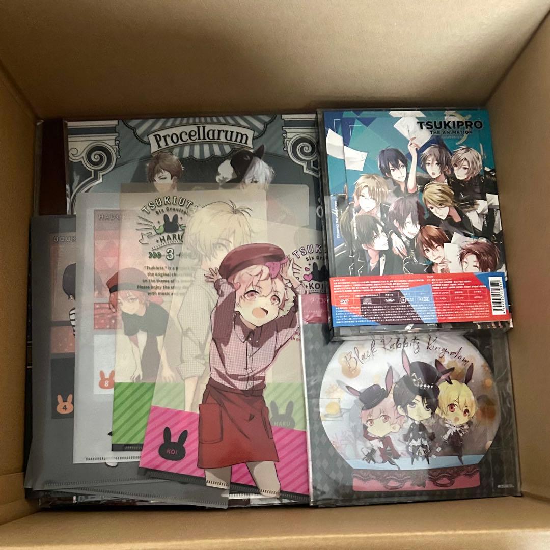 ツキウタ。 ツキステ。 ツキプロ 缶バッジ キーホルダーまとめ売り 大量