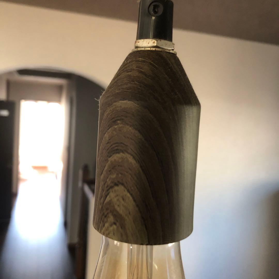 ペンダントライト　　2灯セット　　　　エジソン電球