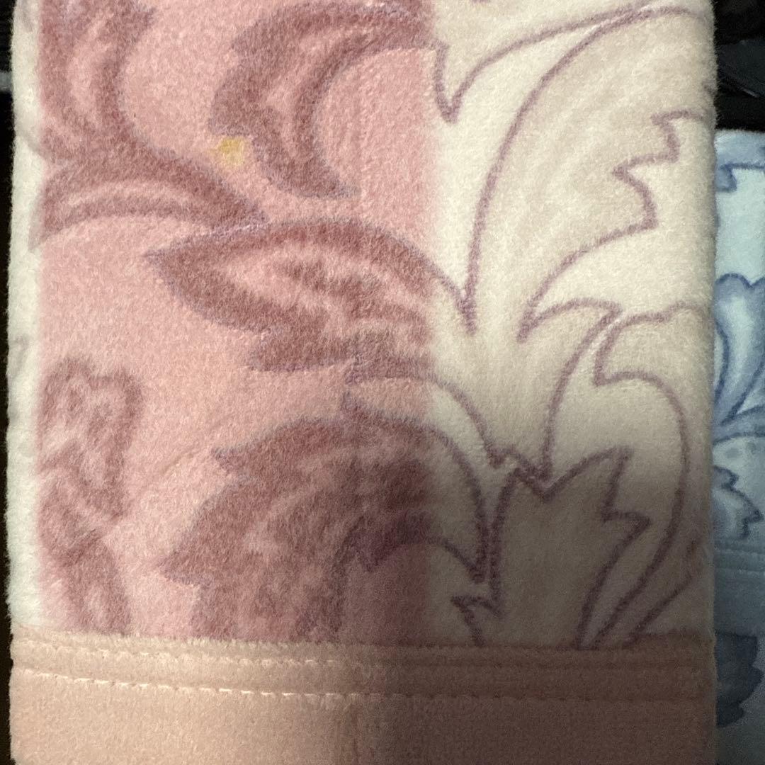 イブサンローラン YVES SAINT LAURENT 綿毛布 洗濯可