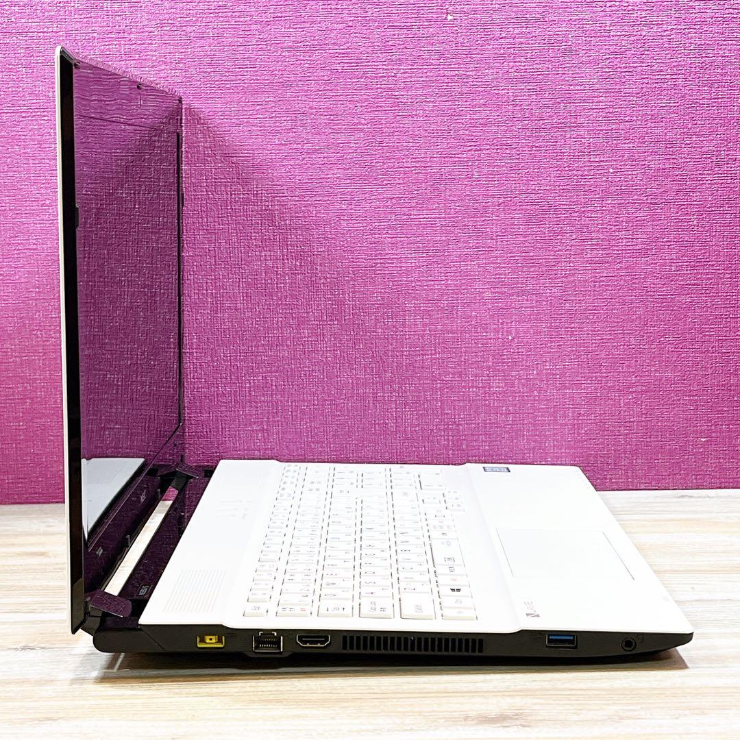 NECノートパソコン✨7世代Corei3✨Win11✨カメラ✨ブルーレイ✨大容量