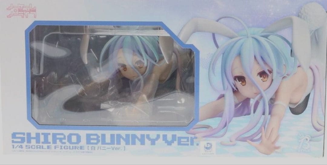 B-STYLE ノーゲーム・ノーライフ 白 生足バニーVer 1/4フィギュア