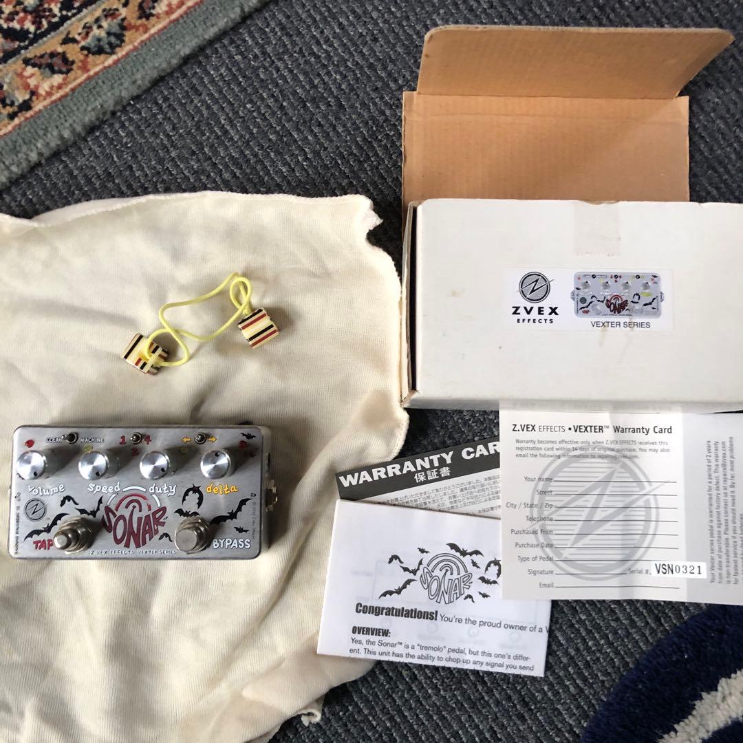 ZVEX SONAR tremolo ギターエフェクター　トレモロ