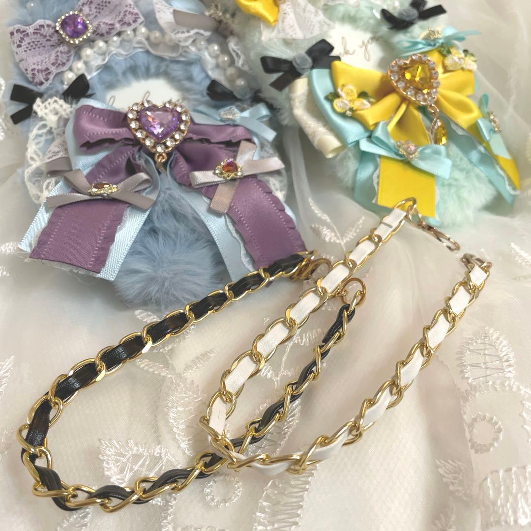 【25-110】ぬい服ちびぐるみ　いつぬい12センチリボン　ヘッドドレス