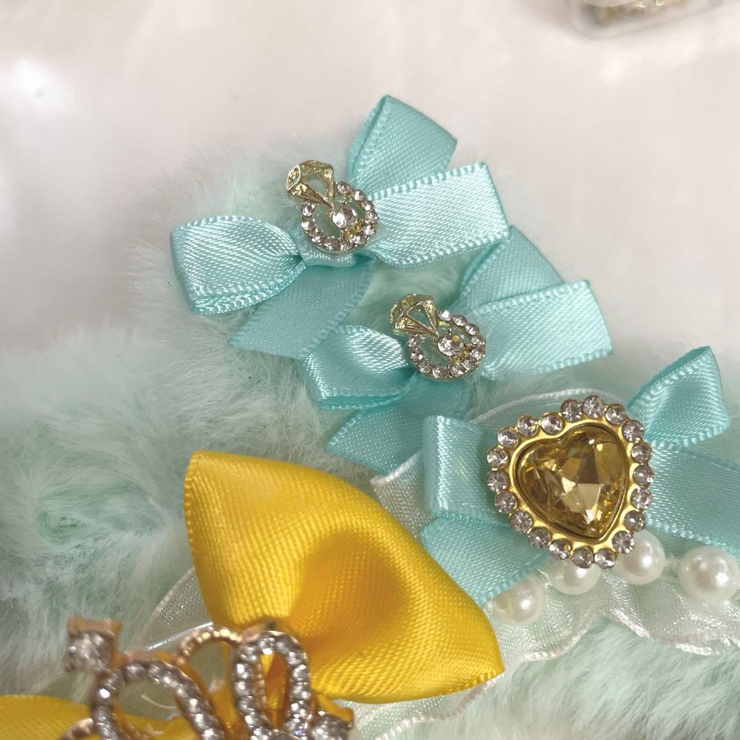 【25-110】ぬい服ちびぐるみ　いつぬい12センチリボン　ヘッドドレス