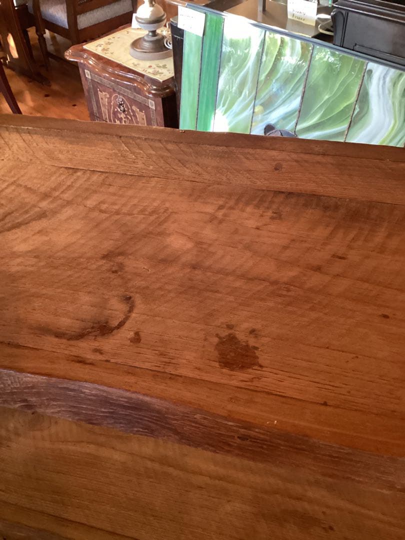 木製3段ラック アンティーク風