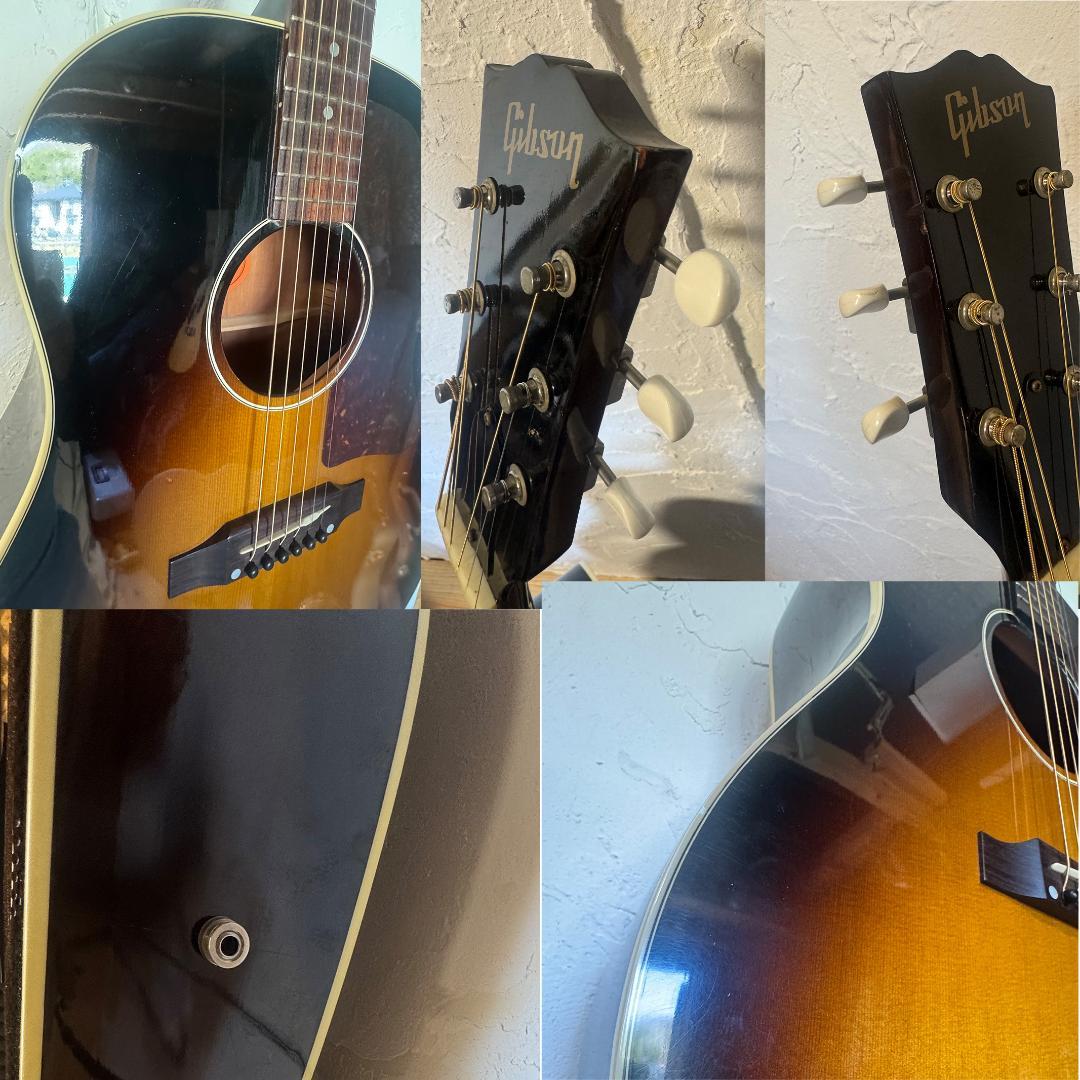 極上２００１年製Gibson J-45 Fishmanピックアップ付ライブ即戦力